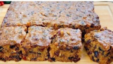 Bolo Integral de Frutas Secas: Saudável, Úmido e Cheio de Sabor