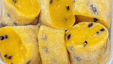 Doce de Maracujá com Farinha de Arroz Glutinoso