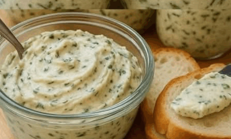 Patê de queijo e azeitona