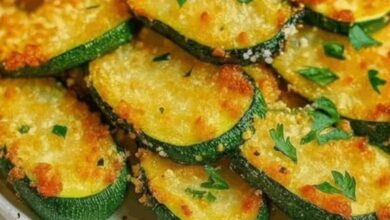 Abobrinha Crocante ao Forno: leve, saborosa e irresistível