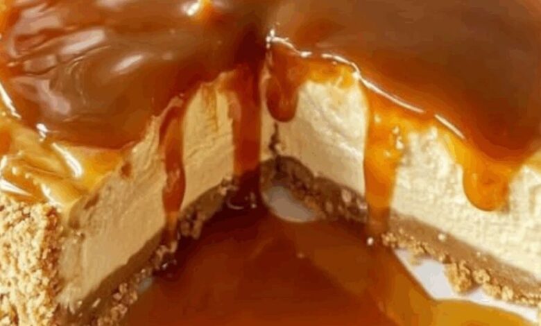 Cheesecake de Caramelo Cremoso: A Sobremesa que Derrete na Boca