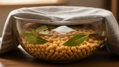 amolecer o grão-de-bico de forma simples, sem usar panela de pressão