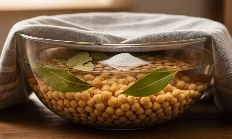 amolecer o grão-de-bico de forma simples, sem usar panela de pressão