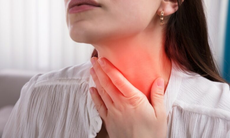 Chá natural para dor de garganta e ouvido inflamado