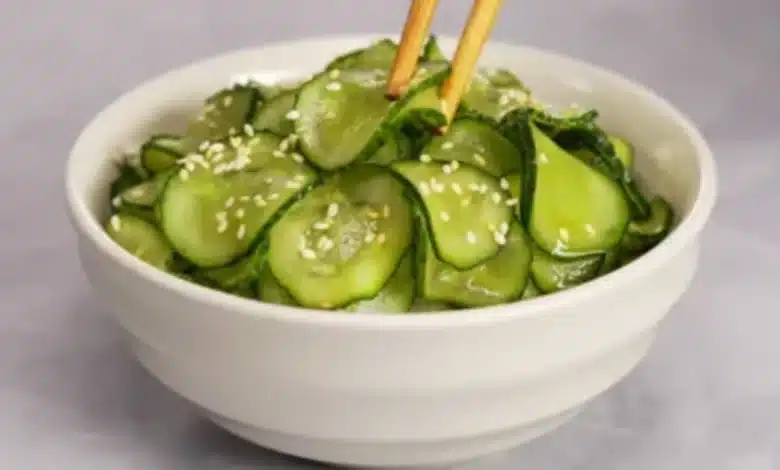 Sunomono Salada de Pepino Agridoce Japonesa Fácil e Refrescante