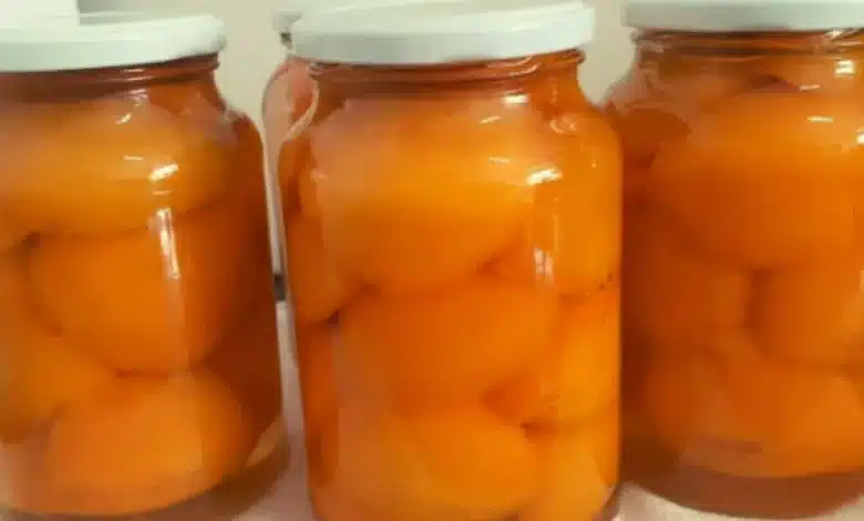 Compota de Pêssego Caseira: Receita Fácil, Deliciosa e Duradoura