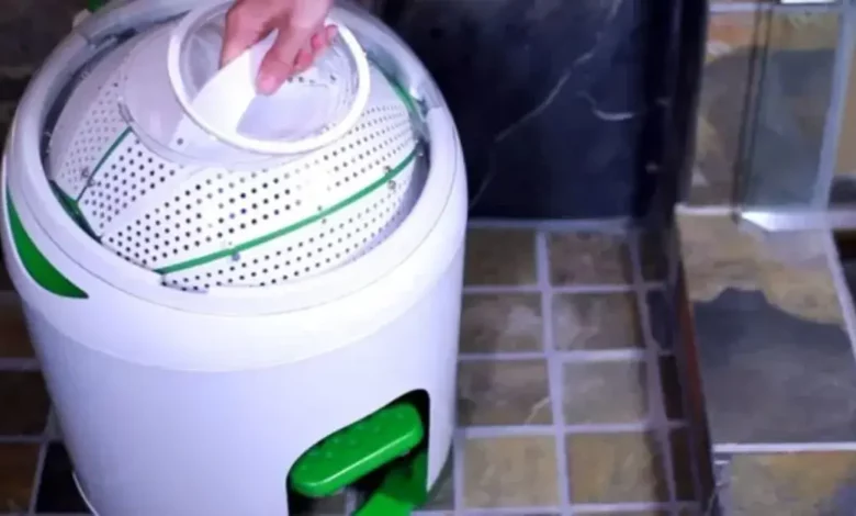 Mini Máquina de Lavar Roupas Portátil: A Solução Compacta para Apê Pequeno