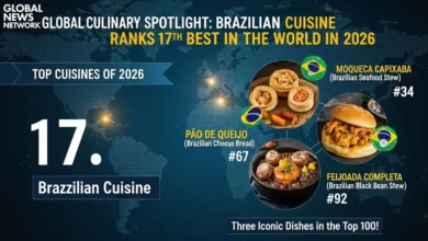 Destaque Global: Culinária Brasileira é Eleita a 17ª Melhor do Mundo em 2026 e Tem Três Pratos no Top 100