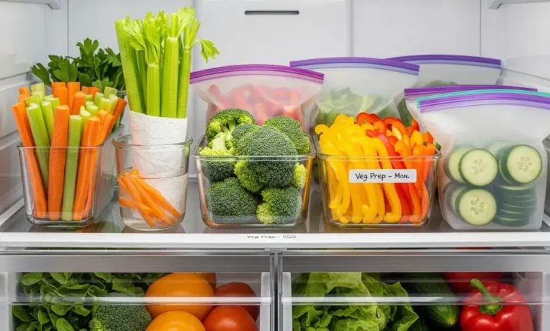 Como Conservar Legumes Cortados por Mais Tempo na Geladeira com Truques Simples