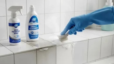 Como Limpar Rejunte Encardido e Evitar Mofo em Banheiros com 8 Truques Simples