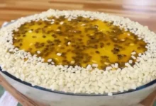 Pavê de Maracujá Rápido e Sem Panela: A Receita Cremosa e Infalível para a Ceia
