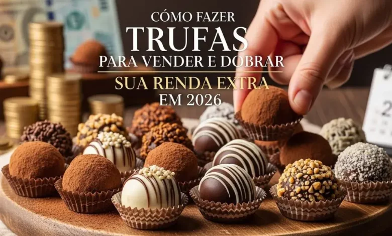 Como Fazer Trufas para Vender e Dobrar Sua Renda Extra em 2026