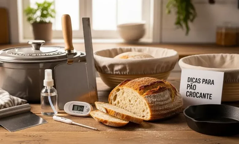 5 Acessórios Baratos para Pão e 3 Dicas de Sabor (Pão Crocante Garantido!)