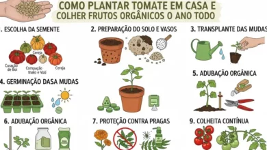 Como Plantar Tomate em Casa e Colher Frutos Orgânicos o Ano Todo