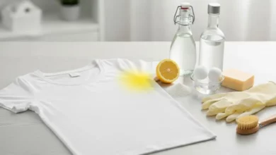 Como Tirar Manchas Amarelas de Roupa Branca com Truques Caseiros e Infalíveis