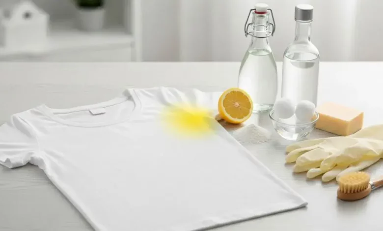 Como Tirar Manchas Amarelas de Roupa Branca com Truques Caseiros e Infalíveis