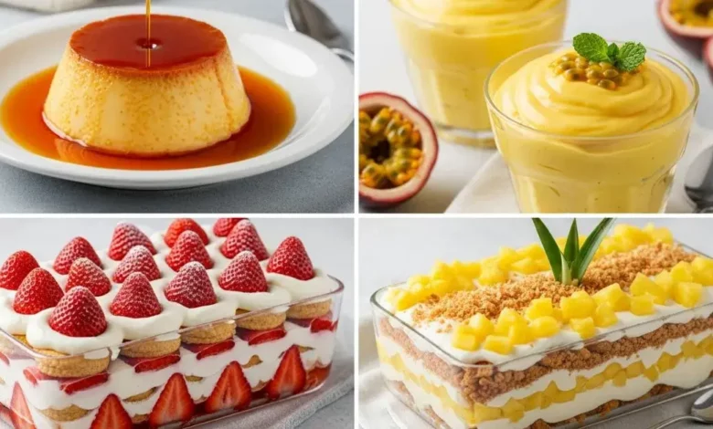 5 Receitas de Sobremesa para o Natal sem forno que vão Surpreender