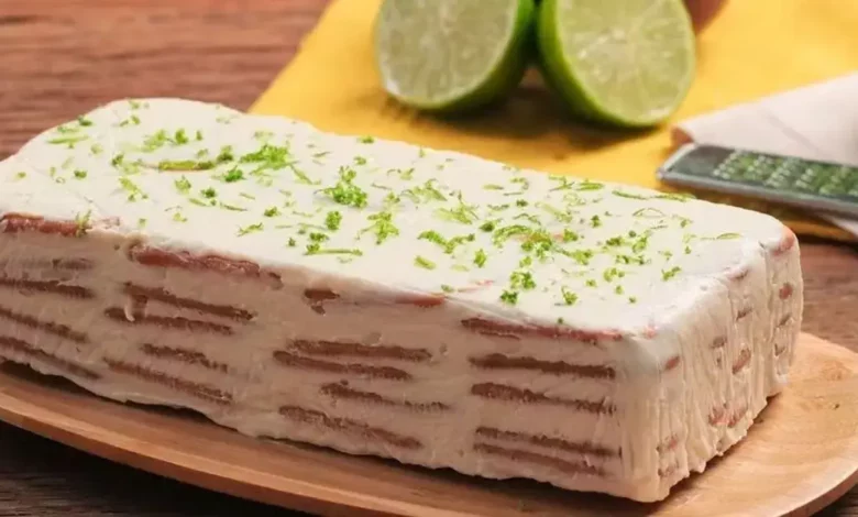 Pavê de limão fácil que não vai ao fogo: Receita de 10 Minutos