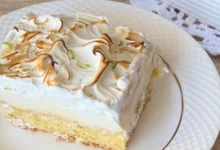 Bolo Torta de Limão Cremoso: Receita Deliciosa com Merengue Dourado