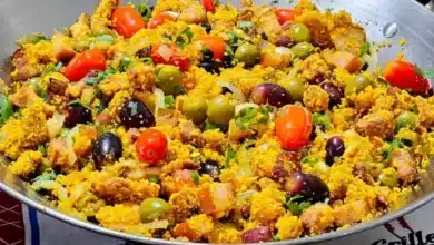 Farofa de Cebola Caramelizada para a Ceia de Natal