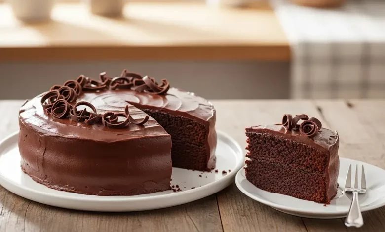 Bolo de Chocolate Simples