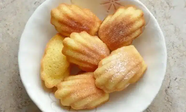 Madeleines de limão